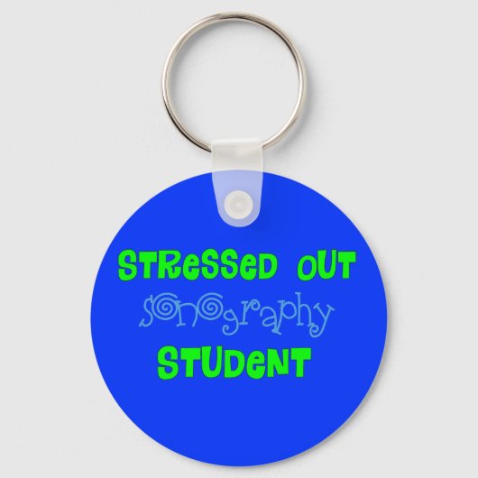 Funny Songraphy Student Gifts Sleutelhanger (Voorkant)