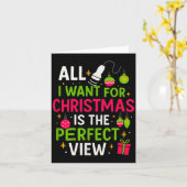 Funny Sonographer Christmas - Holiday Ultrasound T Kaart (Gele Bloem)