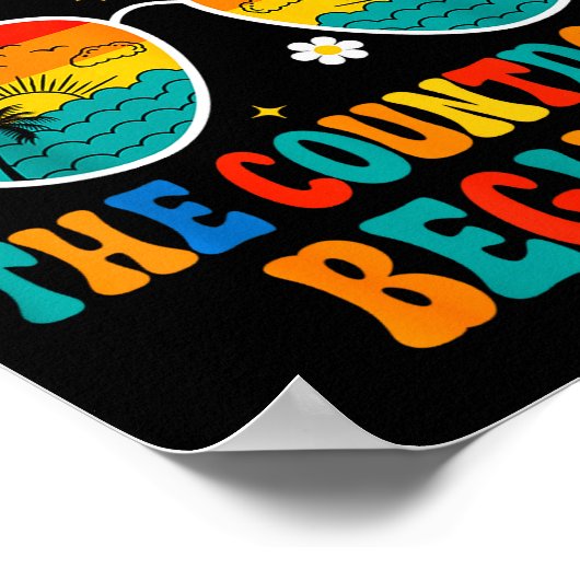 Funny Soon To Be Retired The Countdown Begins For Poster (Hoek)