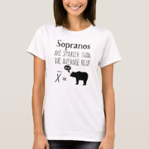 Funny Soprano T-shirt - Gemiddeld Beer