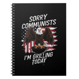 Funny Sorry Communisten Die Ik Vanavond Grill Notitieboek