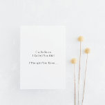 Funny Sorry I Called You Old Birthday humor Card Briefkaart<br><div class="desc">Card (10, 8 x 14, 2 cm) - I'm So Sorry I Called You Old! I Thought You Knew... </div>