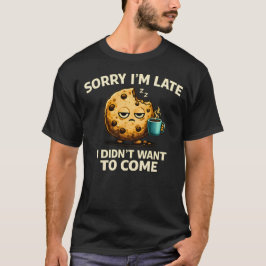 Funny Sorry I’m Late Introvert Humor I Didn’t Want T-shirt