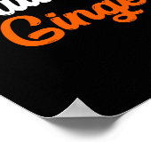 Funny Soulless Ginger Dia De Los Muertos Redhead Poster (Hoek)