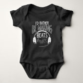 Funny Sound Guy Audio Technicia Sound Engineer Romper (Voorkant)