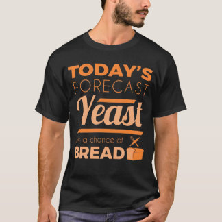 Funny Sourdegh Kneading Bread Lover Baking Foreca T-shirt