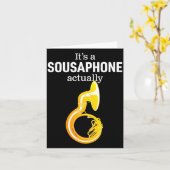 Funny Sousaphone Humor For Proud Sousaphonist Marc Kaart (Gele Bloem)