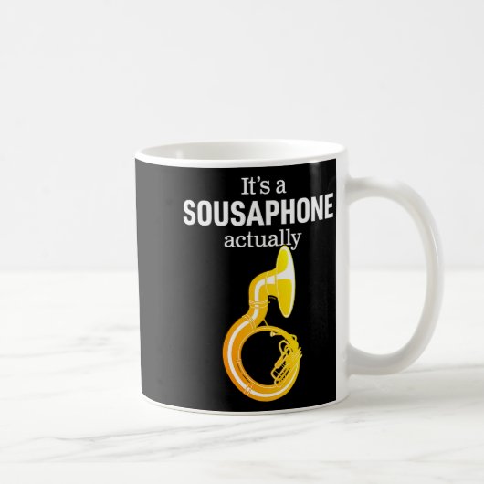 Funny Sousaphone Humor For Proud Sousaphonist Marc Koffiemok (Rechts)