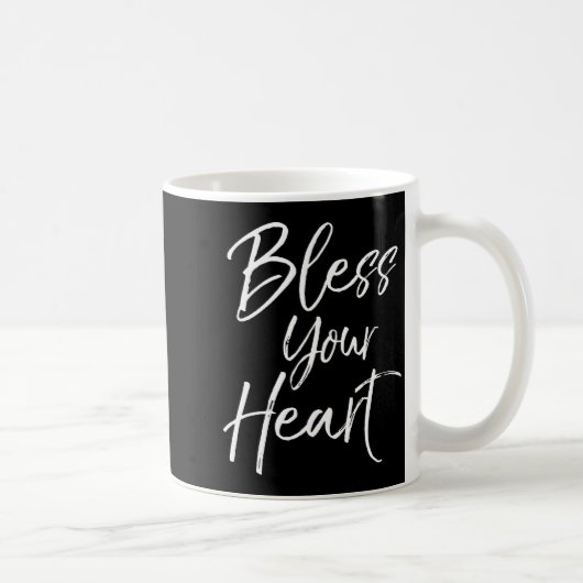 Funny Southern Christian Saying Quote Gift Bless Y Koffiemok (Rechts)