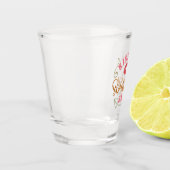 Funny Southern Design Kiss My Southern Sass Shot Glas (Links)