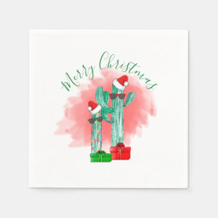 Funny Southwest Cactus - Zonnebrillen Kerstmis Servet
