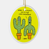 Funny Southwest-Ornament met kerstbomen Metalen Ornament (Rechts)