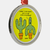 Funny Southwest-Ornament met kerstbomen Metalen Ornament (Rechts)