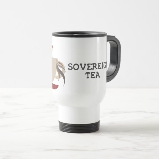 Funny Sovereign Mug Reisbeker (Voorkant rechts)