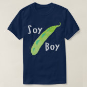 Funny Soy Boy Liberal Vegan Vegetarian 1 T-shirt (Design voorkant)