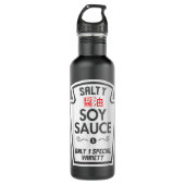 Funny Soy Sauce Group Conditions Halloween Costume Waterfles (Voorkant)