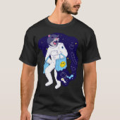 Funny Space Astronaut T-shirt (Voorkant)