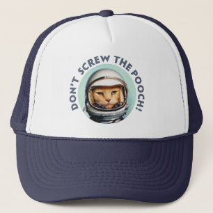 Funny Space Cat Trucker Pet