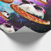 Funny space guinea cadeaupapier (Hoek)