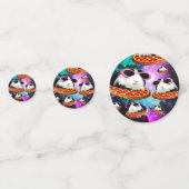 Funny space guinea confetti (Voorkanten)