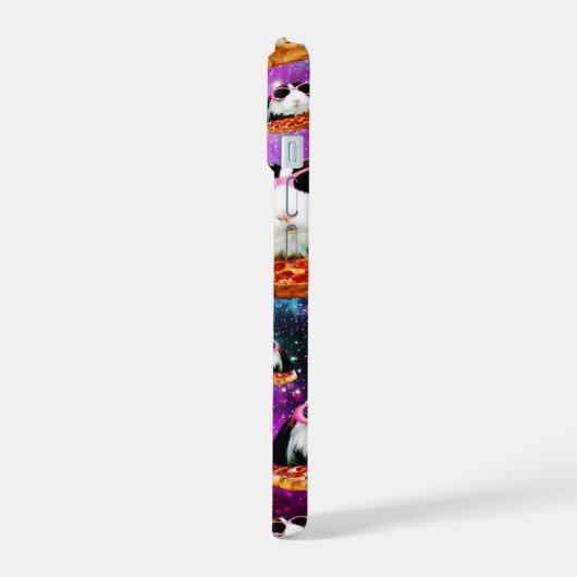 Funny space guinea iPhone 15 case (Linkerkant)