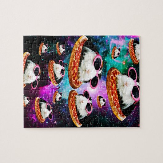 Funny space guinea legpuzzel (Horizontaal)