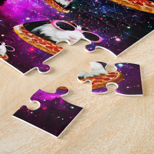 Funny space guinea legpuzzel (Zijkant)