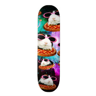 Funny space guinea persoonlijk skateboard