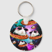 Funny space guinea sleutelhanger (Voorkant)