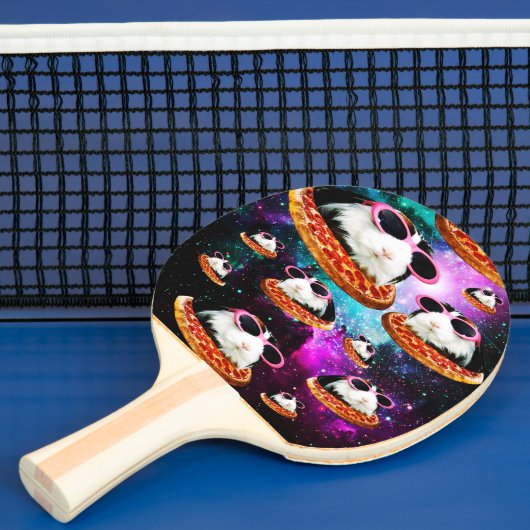 Funny space guinea tafeltennisbatje (Insitu)
