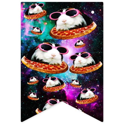 Funny space guinea vlaggetjes (Derde vlag)