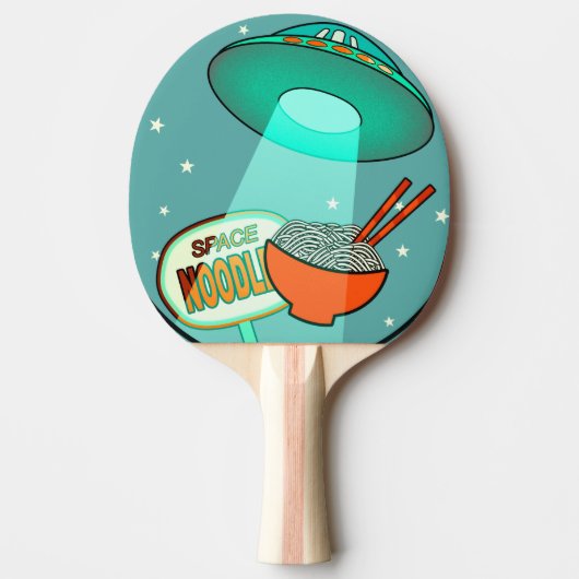 Funny Space Noodles 2 Ping Pong Paddle Tafeltennisbatje (Voorkant)