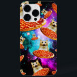 Funny Space pizzakat Case-Mate iPhone 14 Pro Max Hoesje<br><div class="desc">Grappig en gek ontwerp voor een coole cadeau!</div>