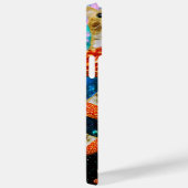 Funny Space pizzakat Case-Mate iPhone Case (Achterkant / Rechts)