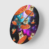 Funny Space pizzakat Ronde Klok (Hoek)