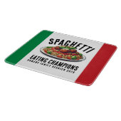 Funny Spaghetti Eating Champions Family Reunion Snijplank (Hoek)