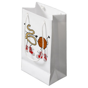 Funny Spaghetti en Meatballen Cartoon Klein Cadeauzakje