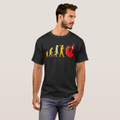Funny Spanish Dance Evolution Flamenco T-shirt (Voorkant volledig)
