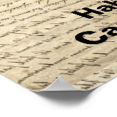 Funny spanish hou je rustig poster (Hoek)