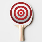 Funny Spank me Bulls Eye Target Tafeltennisbatje (Achterkant)