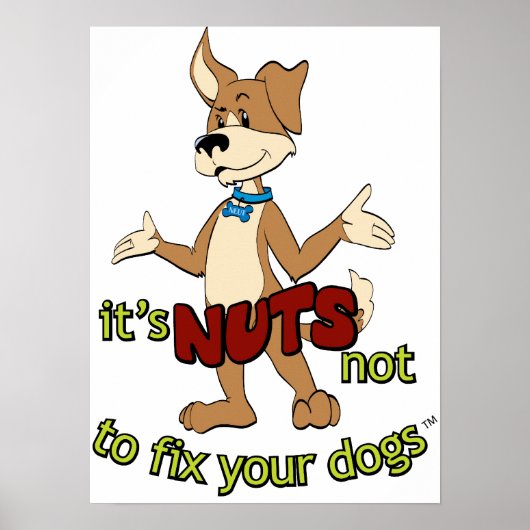 Funny spay neuter poster (Voorkant)