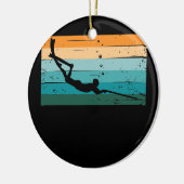 Funny Spearfish Gift for Men Women Dive Keramisch Ornament (Links)
