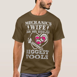 Funny Special Edition Mechanic Wife Breigst Tool T-shirt