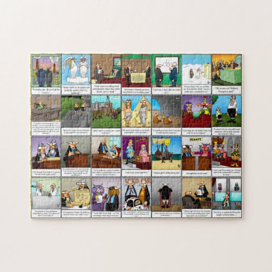 Funny Spectickers Politieke Humor Puzzle Legpuzzel (Horizontaal)