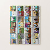 Funny Spectickers Politieke Humor Puzzle Legpuzzel (Verticaal)