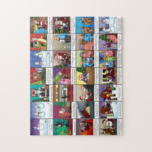 Funny Spectickles kerstHumor Puzzle Legpuzzel (Verticaal)