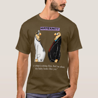 Funny Spectickles Nieuwe Papa Humor T-shirt