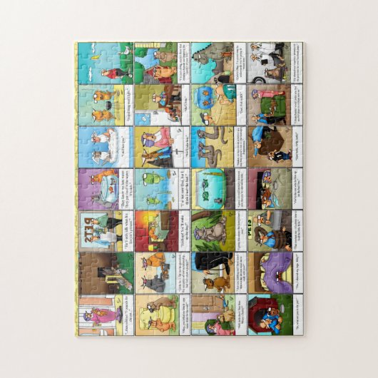 Funny Spectickles Pet Humor Puzzle Legpuzzel (Verticaal)