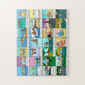 Funny Spectickles Vist Humor Puzzle Legpuzzel (Verticaal)