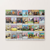 Funny Spectickles Wine Humor Puzzle Legpuzzel (Horizontaal)